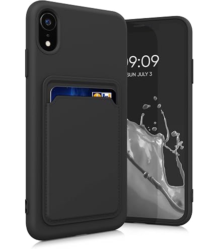 Amazon.co.jp: iPhone Xr 用 ケース 背面ポケット付き 写真入れ カード